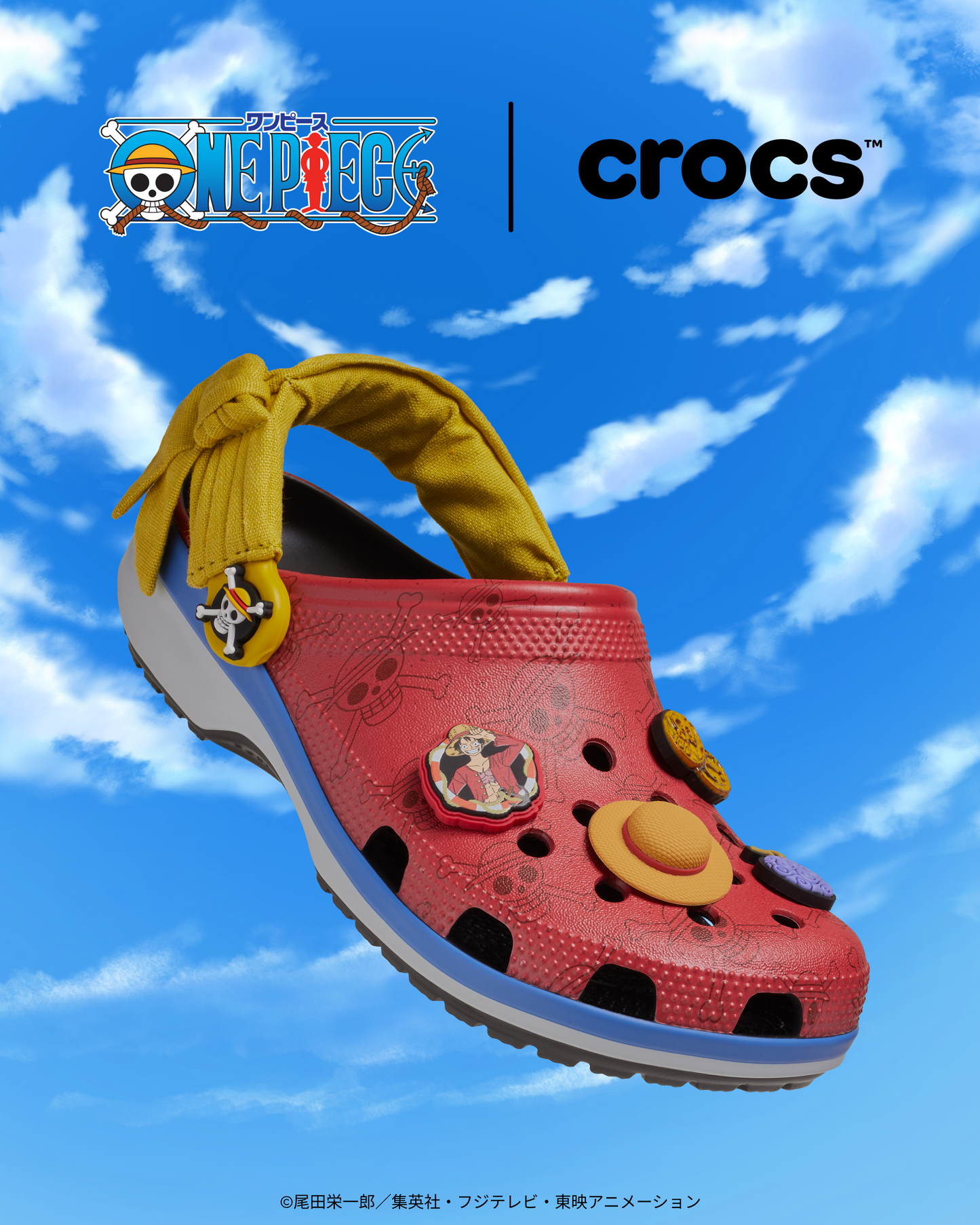 crocs - One Piece Luffy Classic Clog【212125-90H】