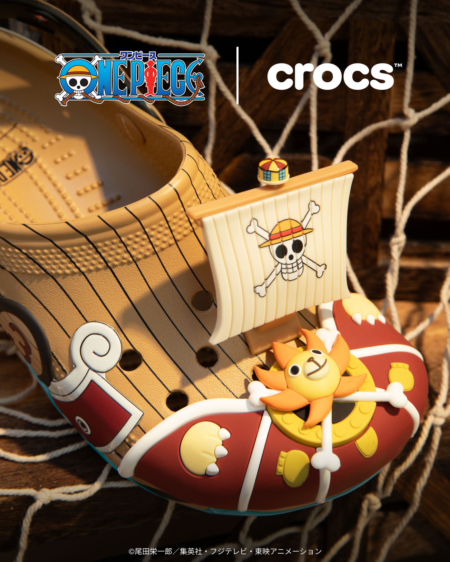 crocs - One Piece Thousand Sunny Classic Clog【212126-90H】