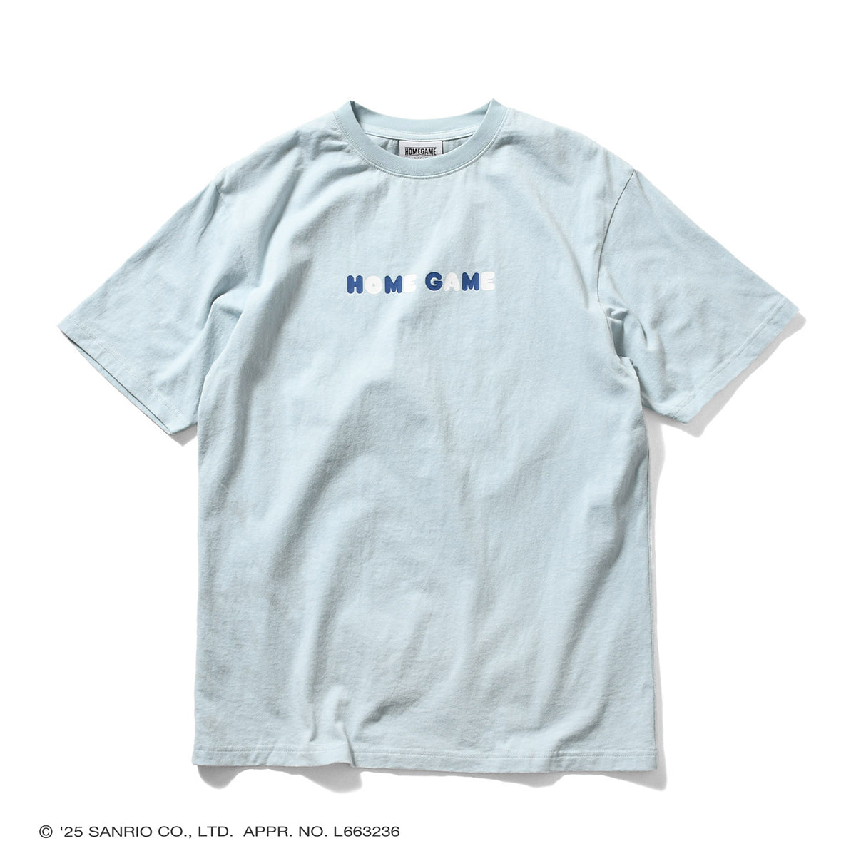 サンリオキャラクターズ×HOMEGAME - HELLO KITTY UNIFORM TEE BLUE【HG2501101】