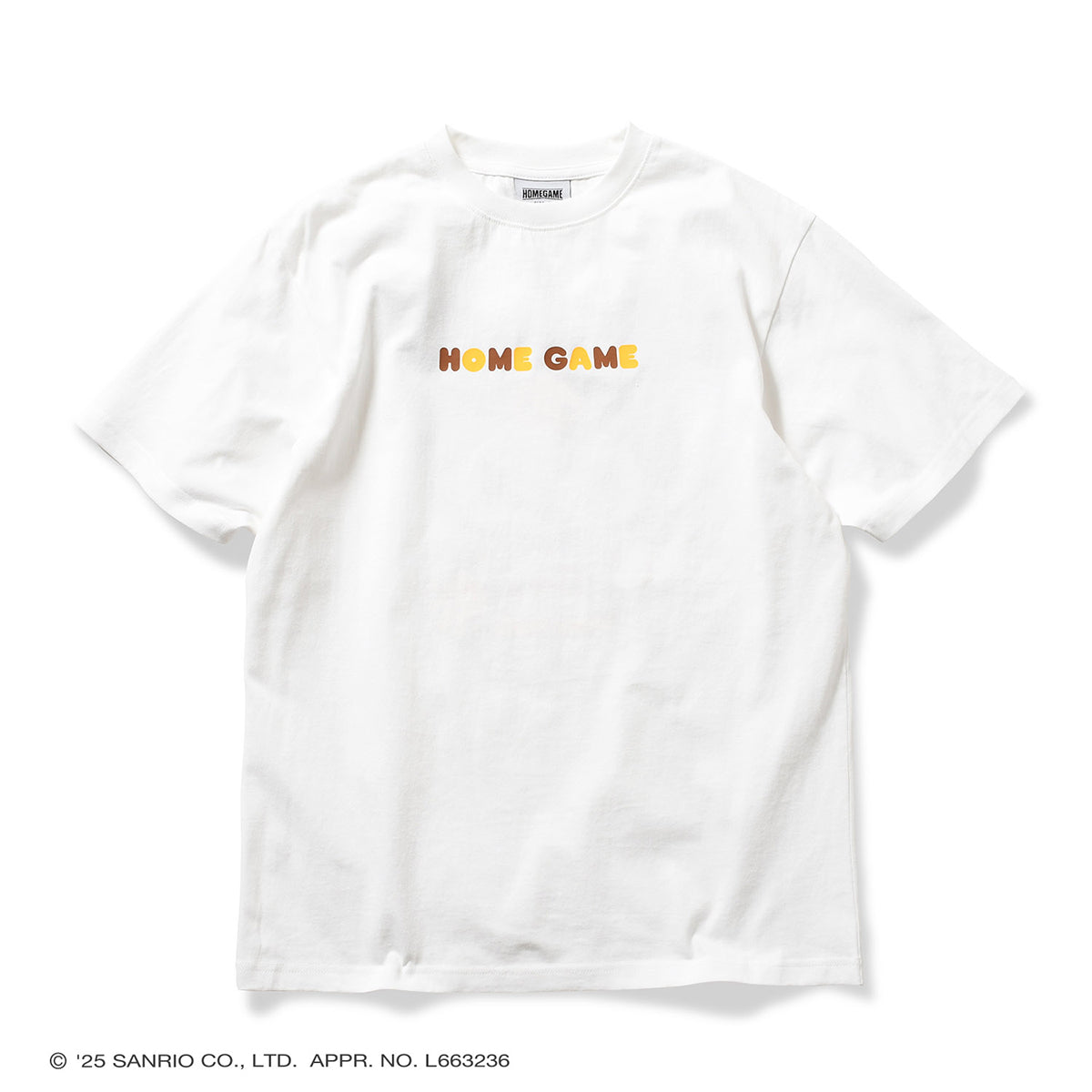 サンリオキャラクターズ×HOMEGAME - KUROMI UNIFORM TEE WHITE【HG2501103】