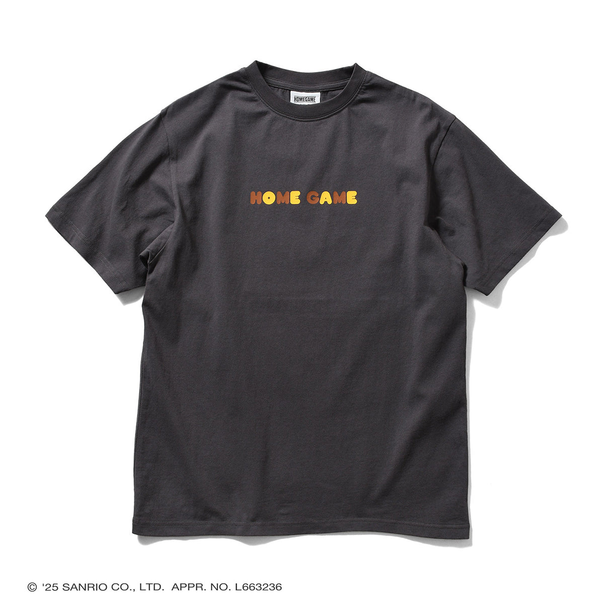サンリオキャラクターズ×HOMEGAME - KUROMI UNIFORM TEE BLACK【HG2501103】