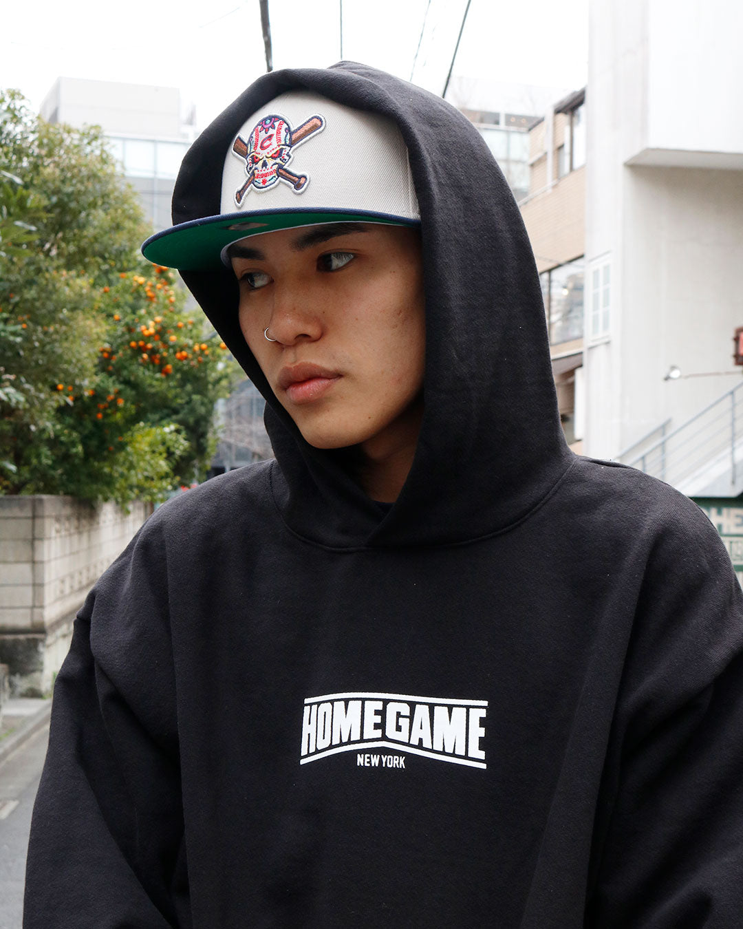 HOMEGAME - HOMEGAME NEW YORK HOODIE BLACK