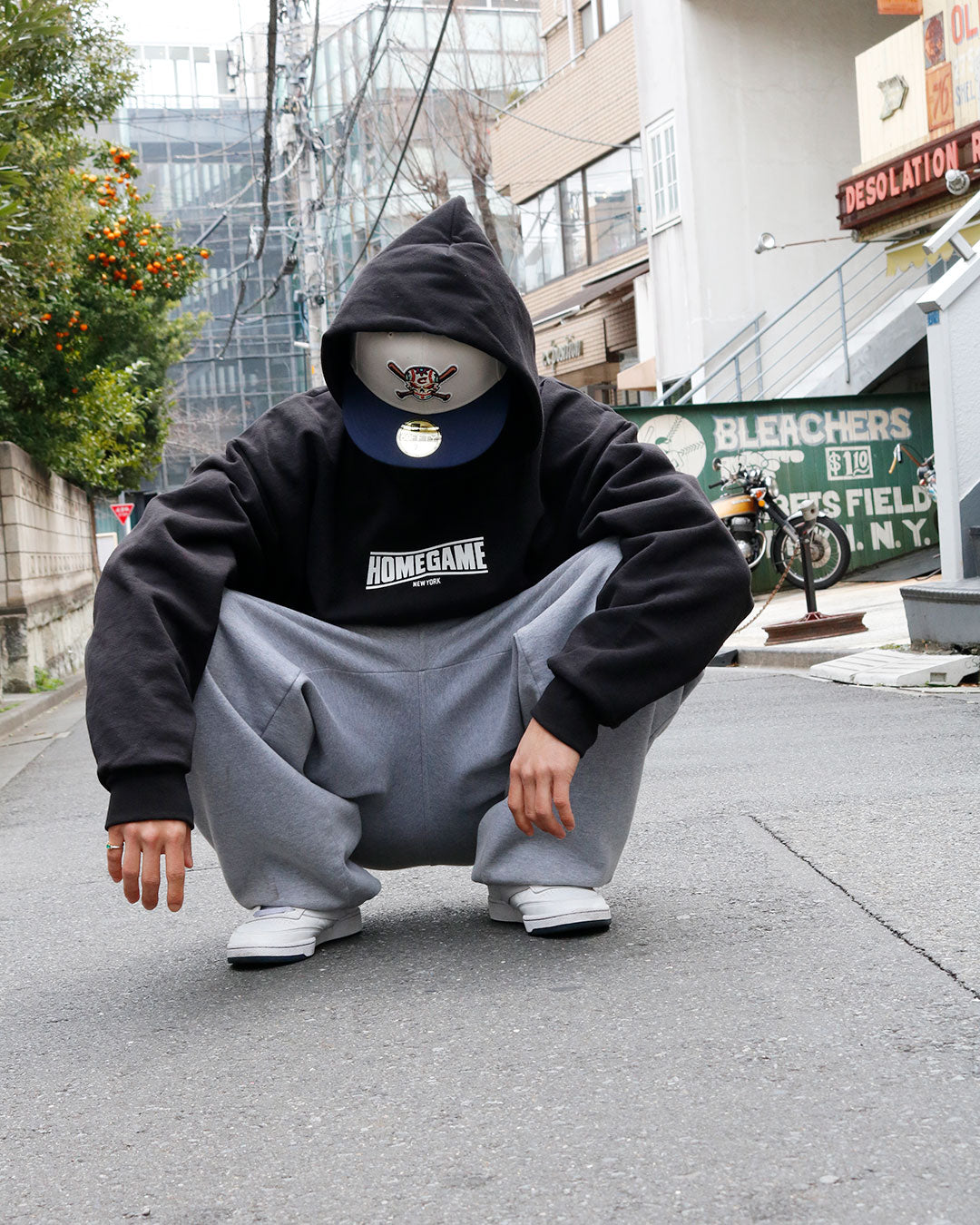 HOMEGAME - HOMEGAME NEW YORK HOODIE BLACK