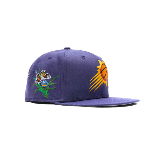 NEW ERA × FELT Phoenix Suns -59FIFTY BUTTERLY GARDEN PURPLE [60332793]