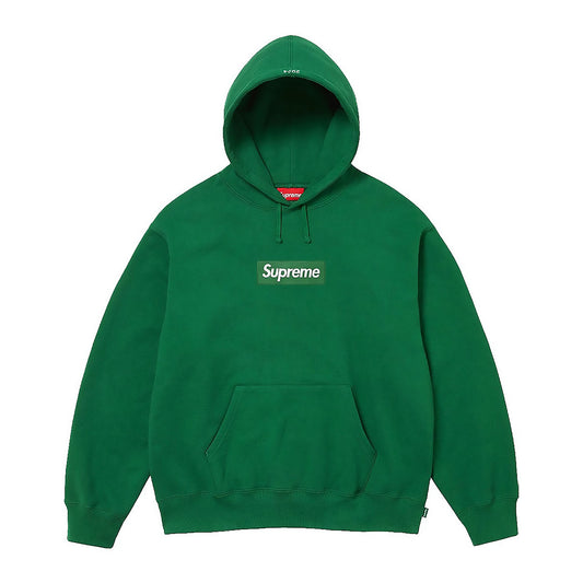 Supreme - Box Logo Hooded Sweatshirt GREEN【FW24-17-0002】