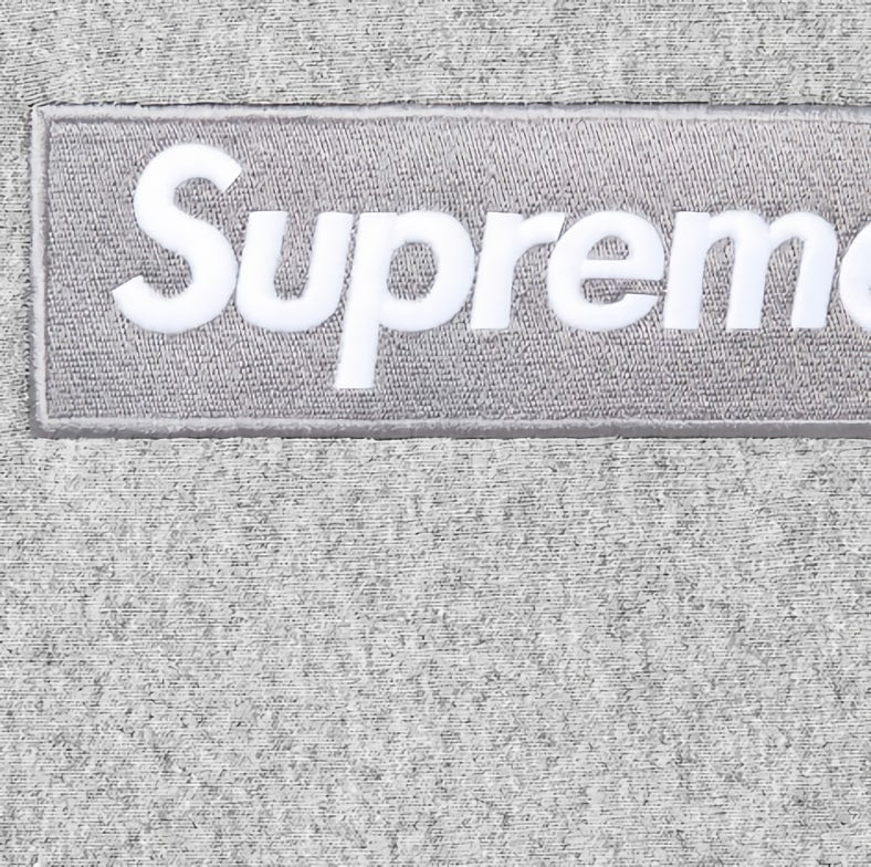 Supreme - Box Logo Hooded Sweatshirt HEATHER GREY【FW24-17-0007】