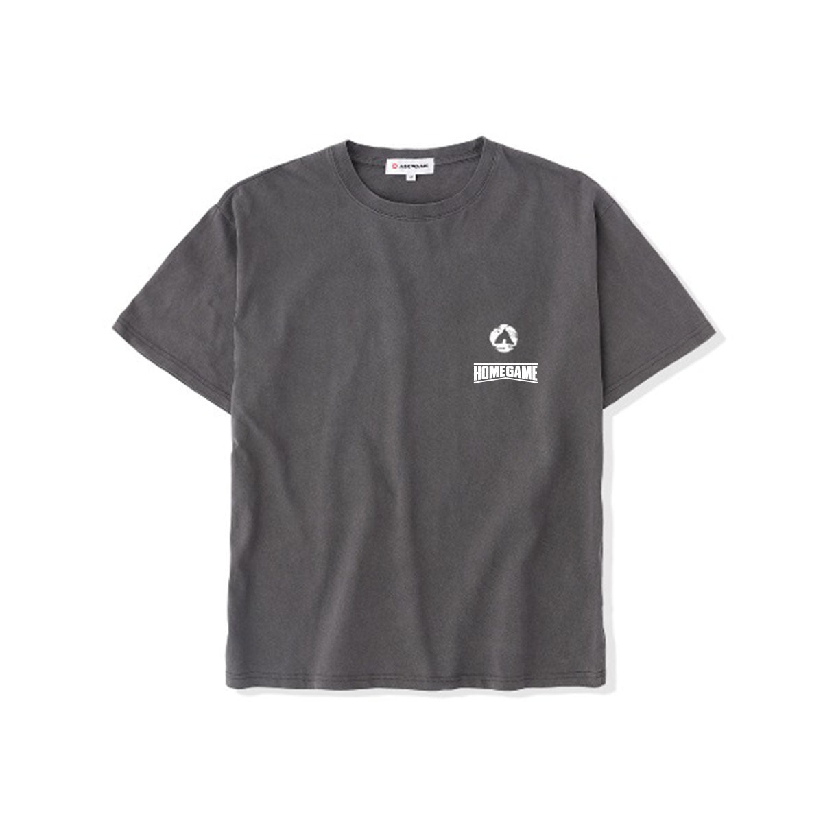 AIRWALK × HOMEGAME SS TEE CHARCOAL