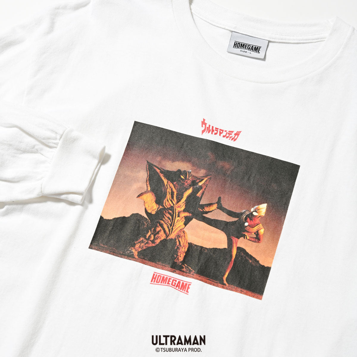 [Pre-order: Shipment will begin on October 5, 2024] HOMEGAME | ULTRAMAN TIGA - Ultraman Tiga LS TEE