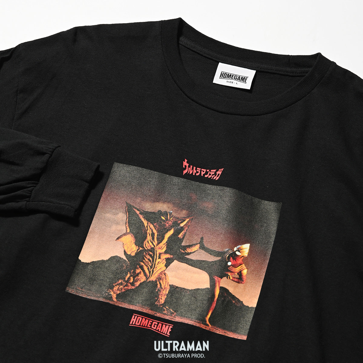 [Pre-order: Shipment will begin on October 5, 2024] HOMEGAME | ULTRAMAN TIGA - Ultraman Tiga LS TEE