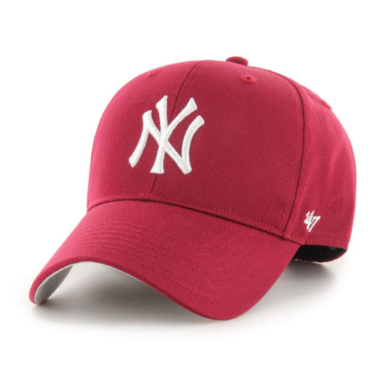 ’47 BRAND New York Yankees - Raised Basic ’47 MVP Dark Red【RAC17CTP】