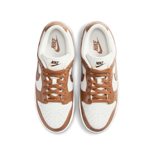 NIKE WMNS DUNK LOW LX 棕色鴕鳥紋 Nike 女用 Dunk Low LX 棕色鴕鳥紋 [FJ2260-001]