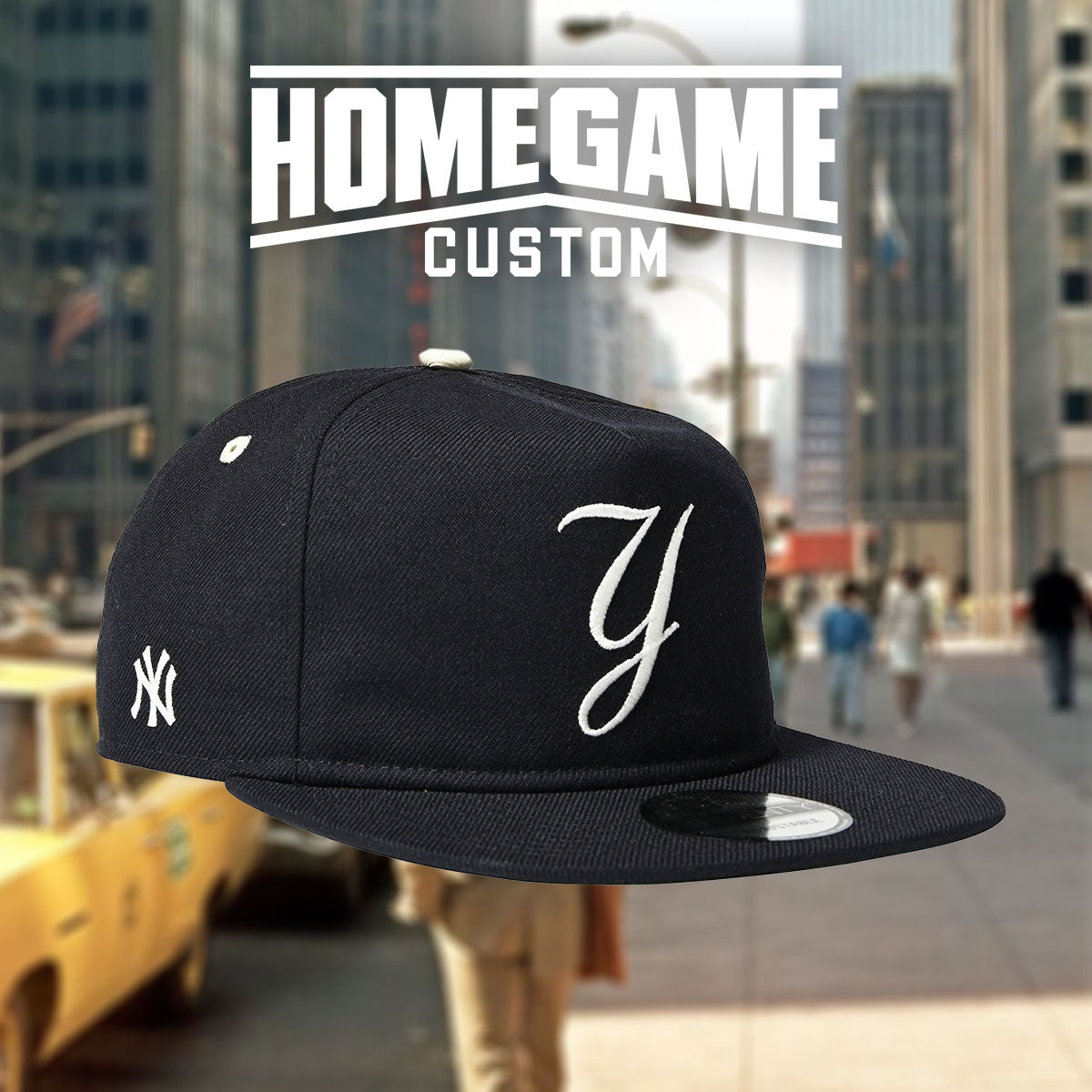NEW ERA - NEW YORK YANKEES CO SCRIPT Y 19TWENTY NAVY 【15132689】