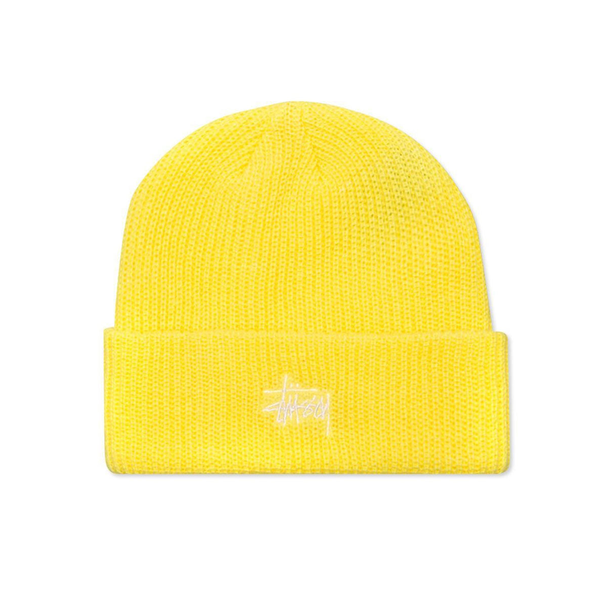 STUSSY BASIC BEANIE YEOOLW【132973】