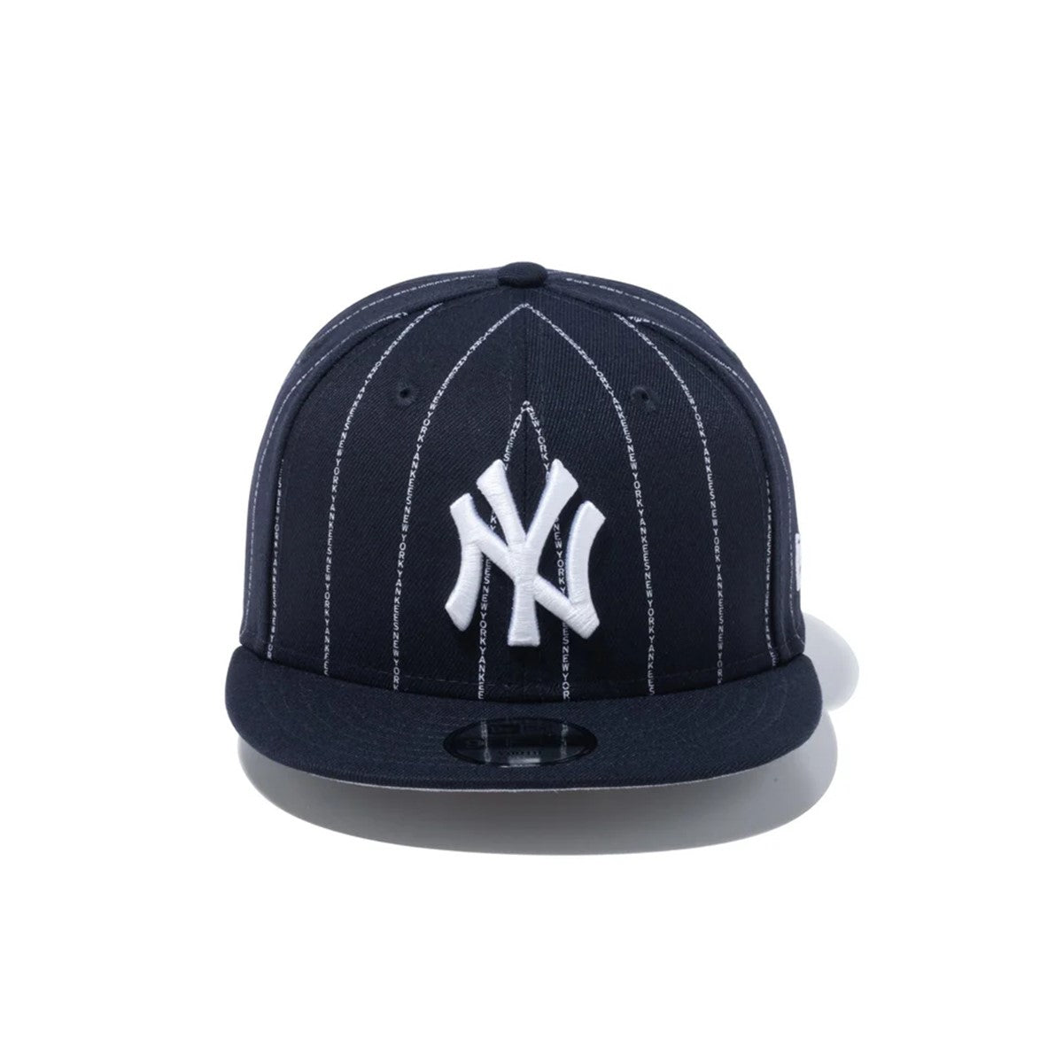 [兒童] NEW ERA 紐約洋基隊 - 青年 9FIFTY TEXT STRIPE NVY 241 [14111882]