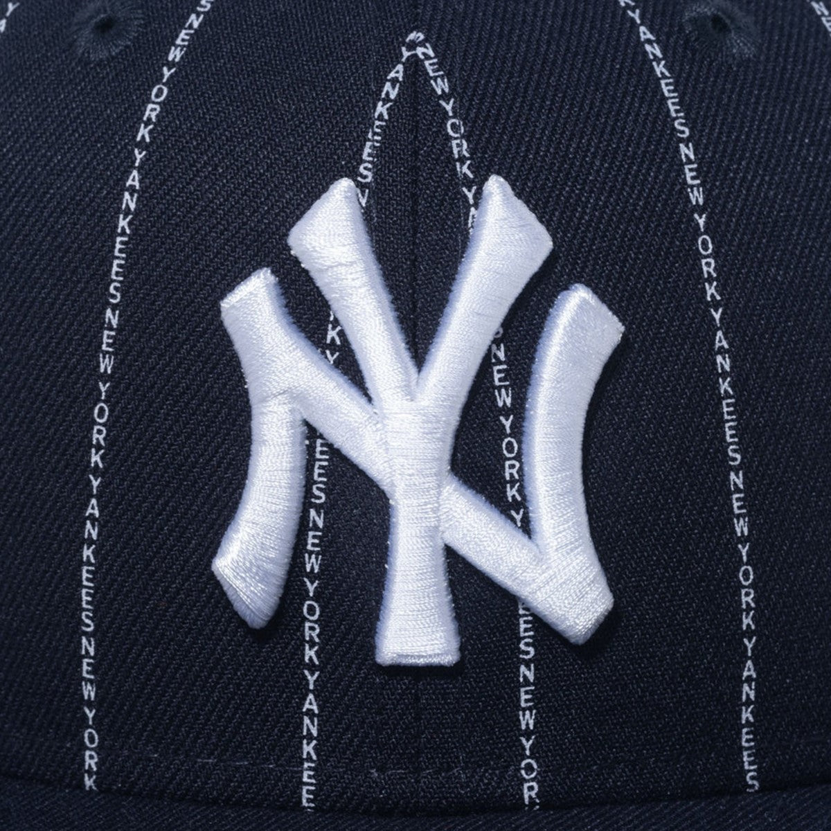 【KIDS】NEW ERA New York Yankees - YOUTH 9FIFTY TEXT STRIPE NVY 241【14111882】