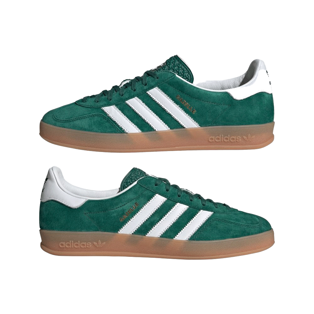 Adidas GAZELLE INDOOR GREEN 學院綠/鞋類 白色/背膠 [IG1596]