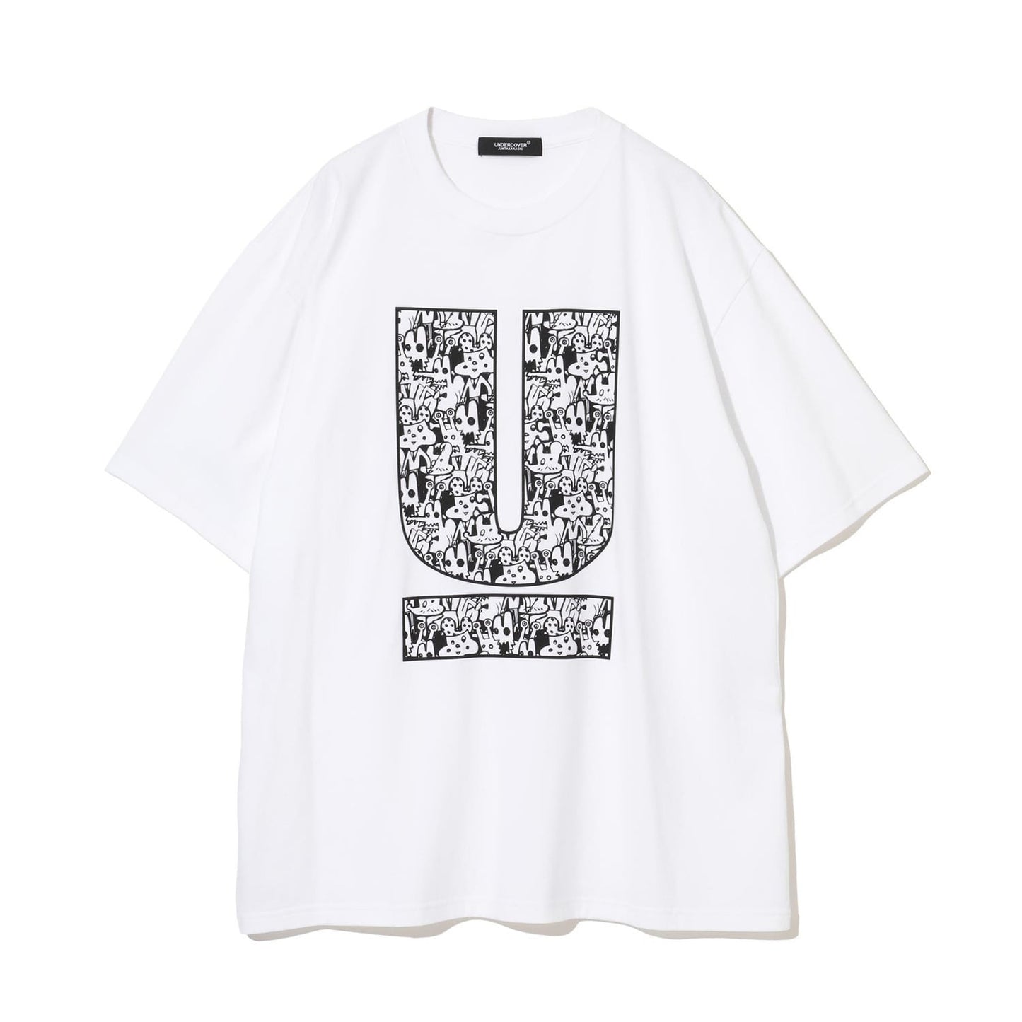 UNDERCOVER - TEE CREATURES U WHITE【UC1E9811-1】