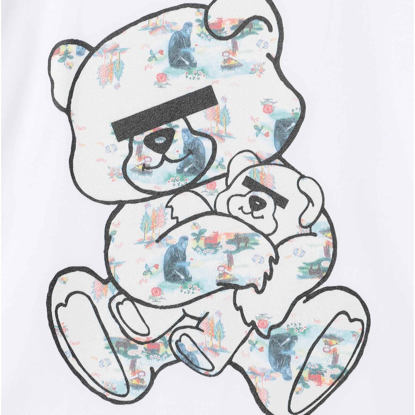 UNDERCOVER  - TEE KEIV BEAR WHITE【UC1E9811-2】