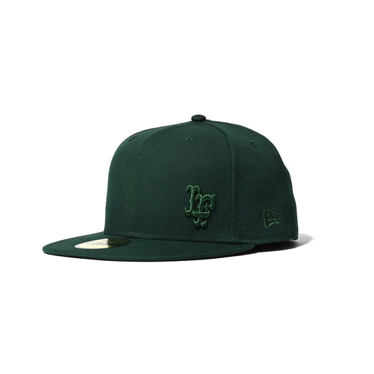 LA221409 LFYT x NEW ERA MINI LF LOGO 59FIFTY 合身帽綠色