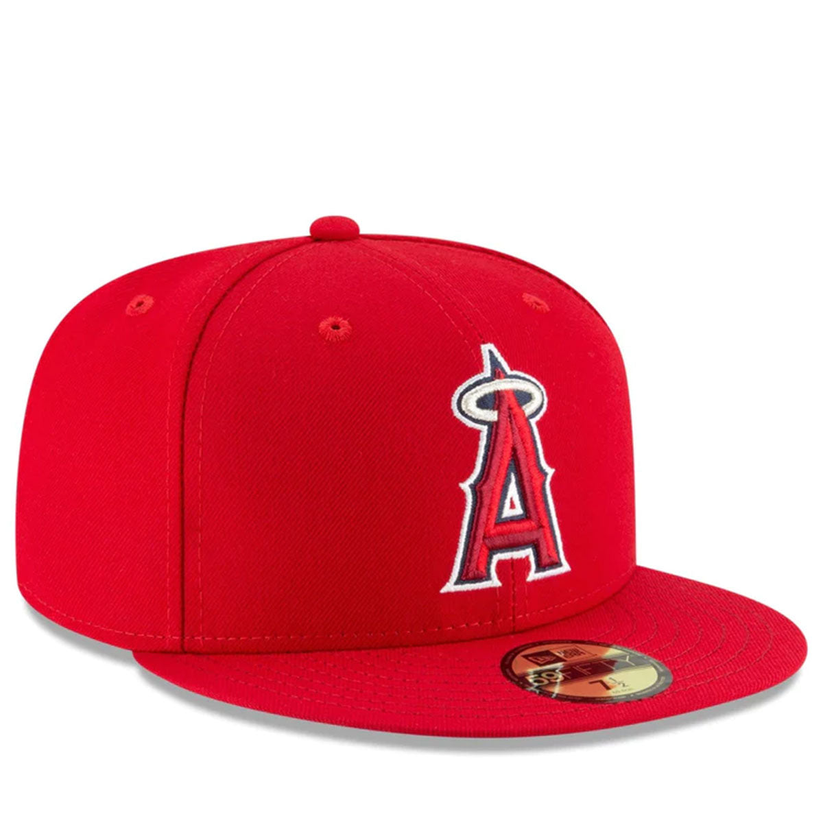 NEW ERA MLB ON-FIELD Los Angeles Aagels game scarlet 59FIFTY 13554995