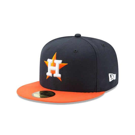 NEW ERA Houston Astros - 59FIFTY MLB ON-FIELD ROAD NAVY【13554998】