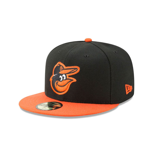 NEW ERA Baltimore Orioles - 59FIFTY MLB ON-FIELD ROAD BLACK【13555016】
