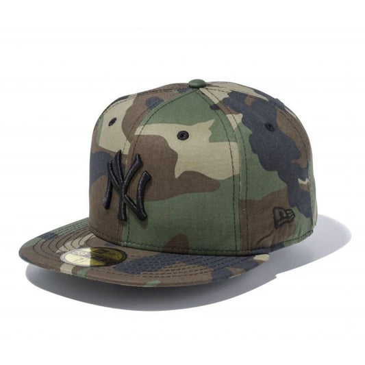 NEW ERA New York Yankees Woodland Camo Black 59FIFTY 13562233