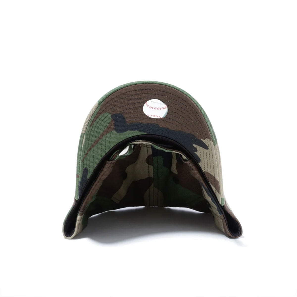 NEW ERA 13562182 Cloth Strap Washed Cotton New York Yankees Woodland Camo 9TWENTY 13562182