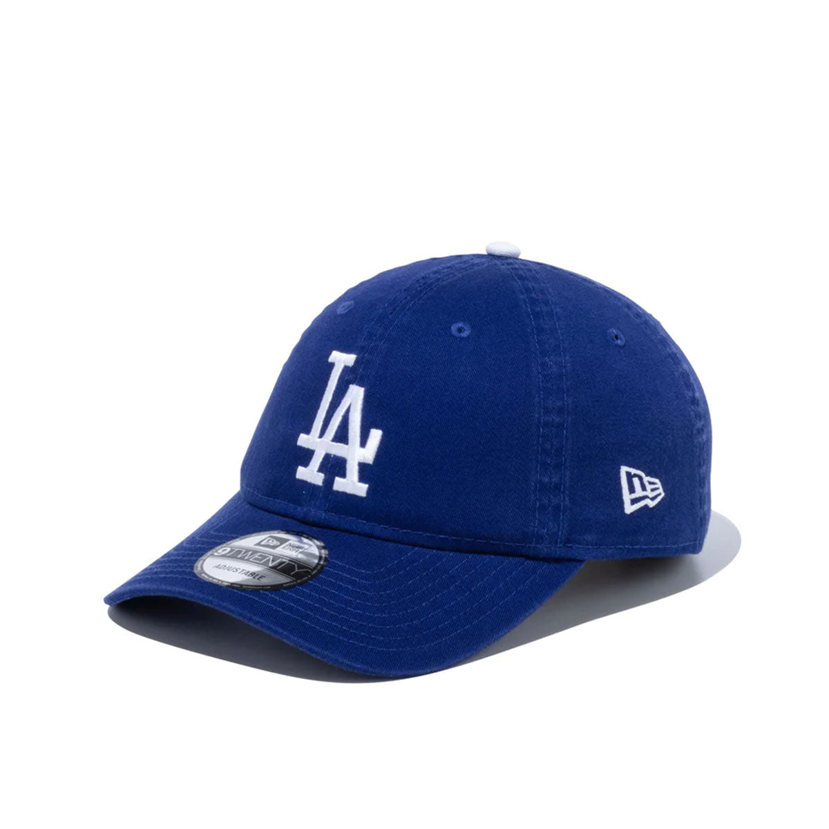 NEW ERA 13562187 Cloth Strap Washed Cotton Los Angeles Dodgers Dark Royal 9TWENTY 13562187