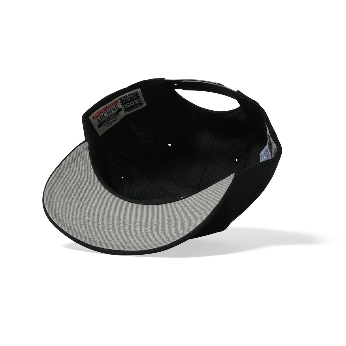 AMERICAN NEEDLE Black Sox STRAIGHT CAP