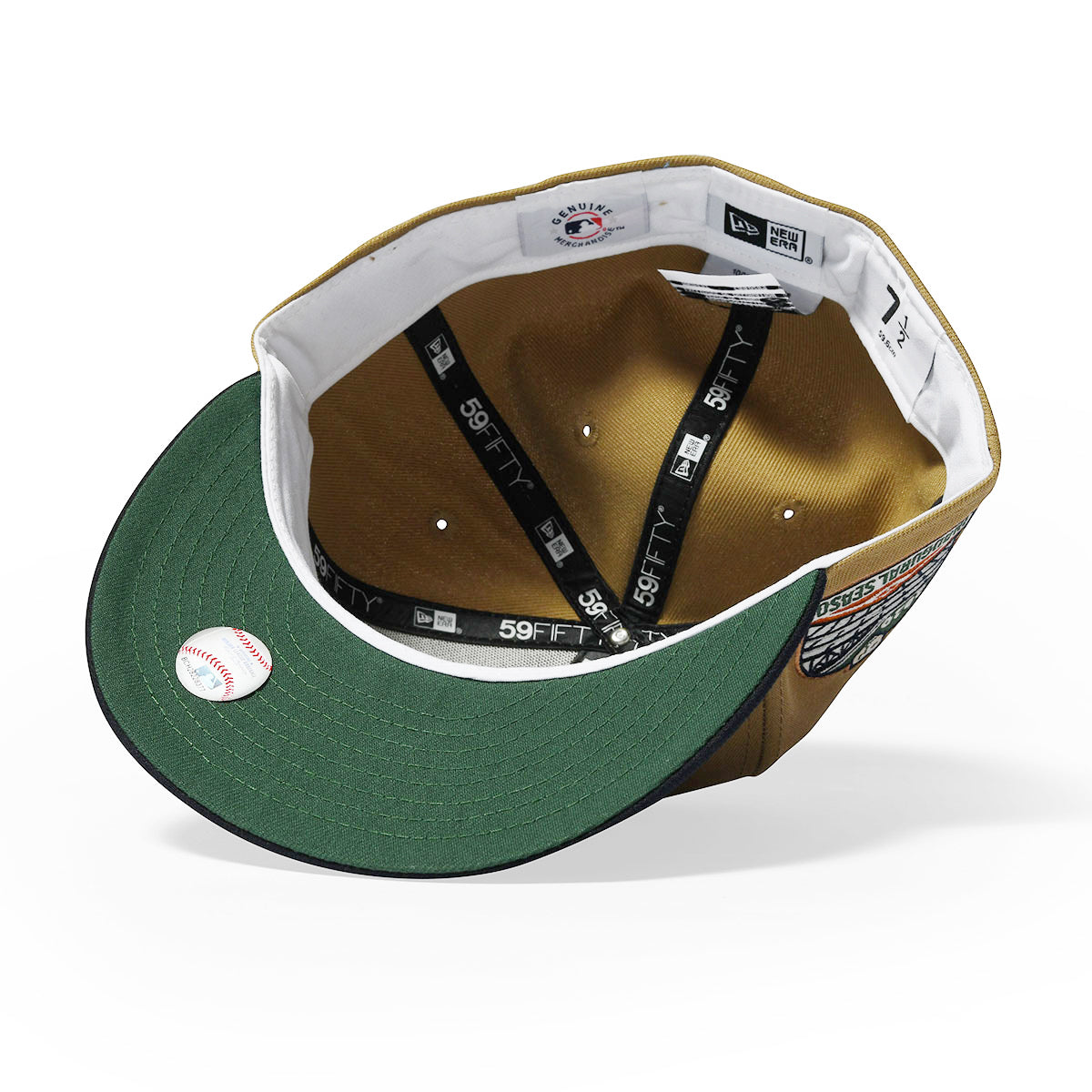 Newera 59fifty ニューヨークヤンキース Inauguralブラウン×ブラック