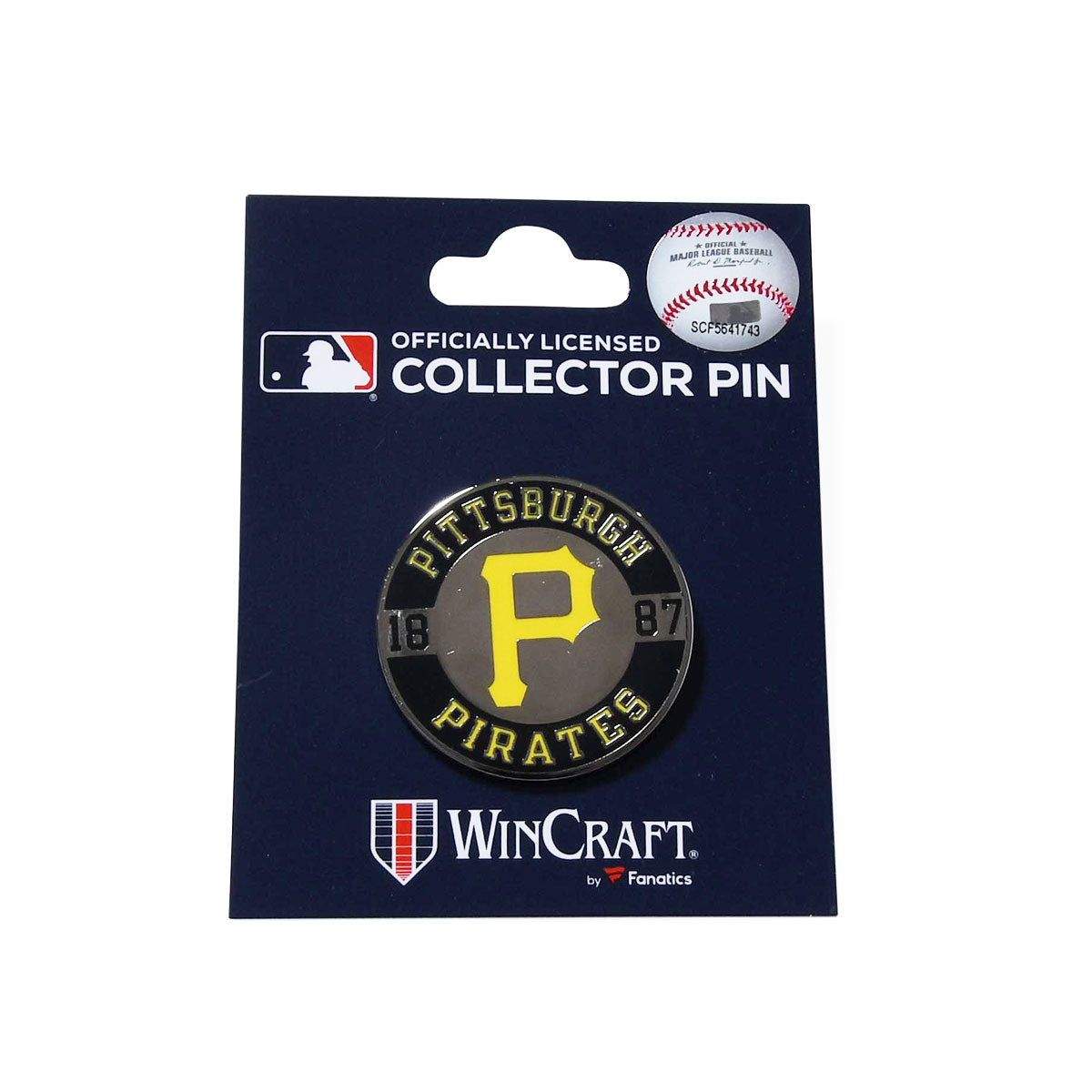 MLB-49597322 Pittsburgh Pirates Established 1887 Circle Pin