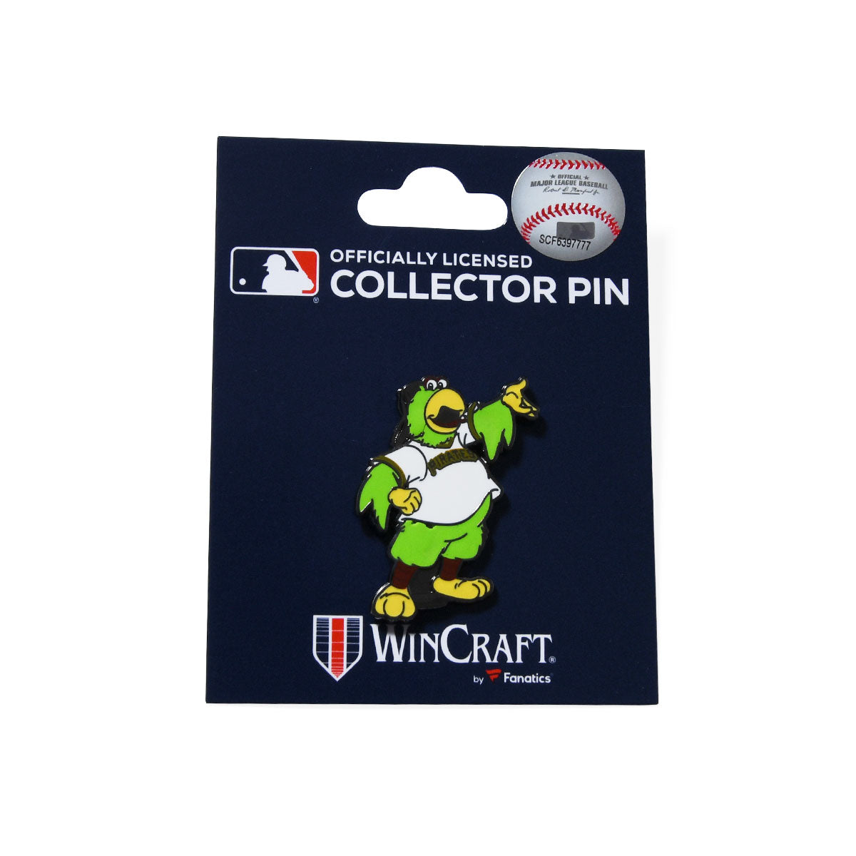 MLB-49655322 Pittsburgh Pirates Mascot Pin
