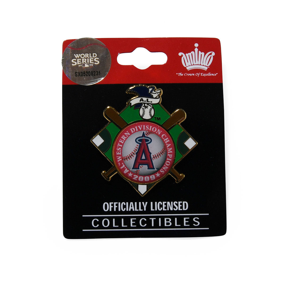 MLB-2391 Angels 2009 Western Division Champs Pin