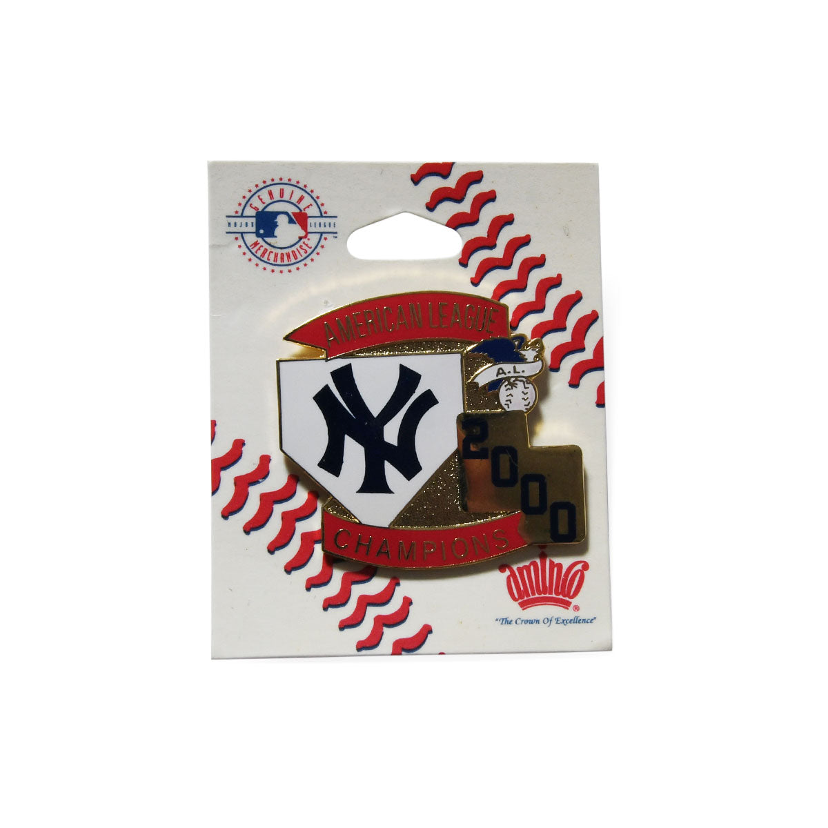MLB-PN-183-30 New York Yankees 2000 American League Champs Pin