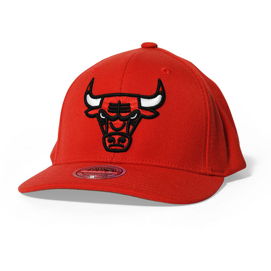Mitchell &amp; Ness Chicago Bulls NBA 6HSSMM19361-CBU Team Ground Stretch Snapback Red