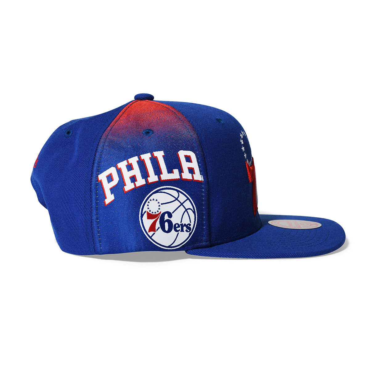 Mitchell & Ness 76ers NBA HHSS2991-P76 Tapestry Snapback P 76ers B ...