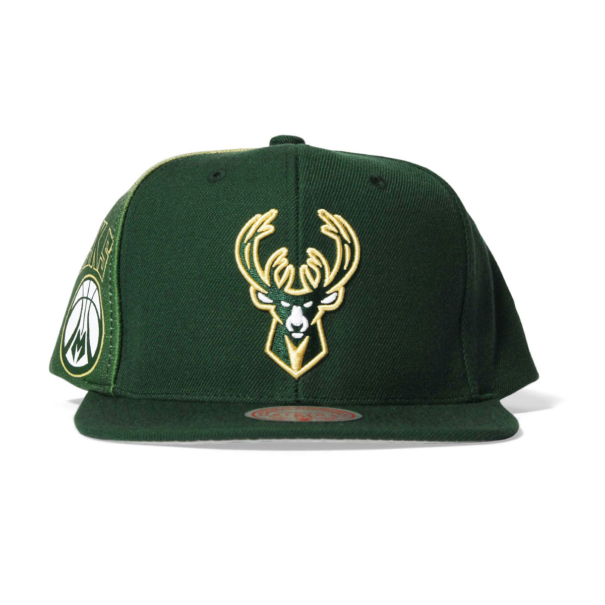 Mitchell & Ness M 雄鹿隊 NBA HHSS2991-MBU 掛毯後扣綠色