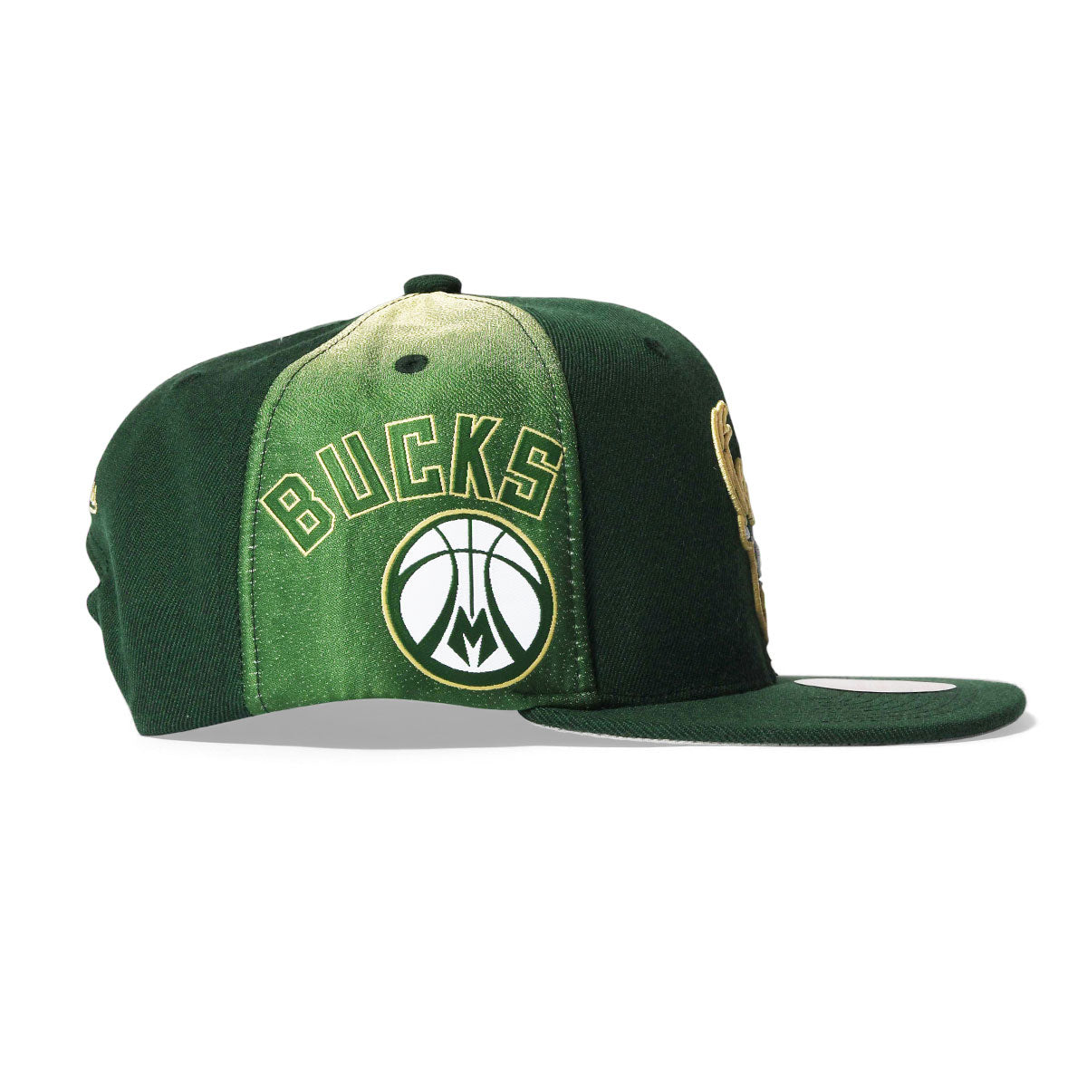 Mitchell & Ness M 雄鹿隊 NBA HHSS2991-MBU 掛毯後扣綠色