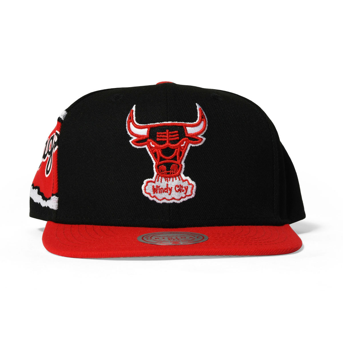 Mitchell＆Ness C Bulls NBA HHSS3464-CBU Jumbotron Snapback HWC Black