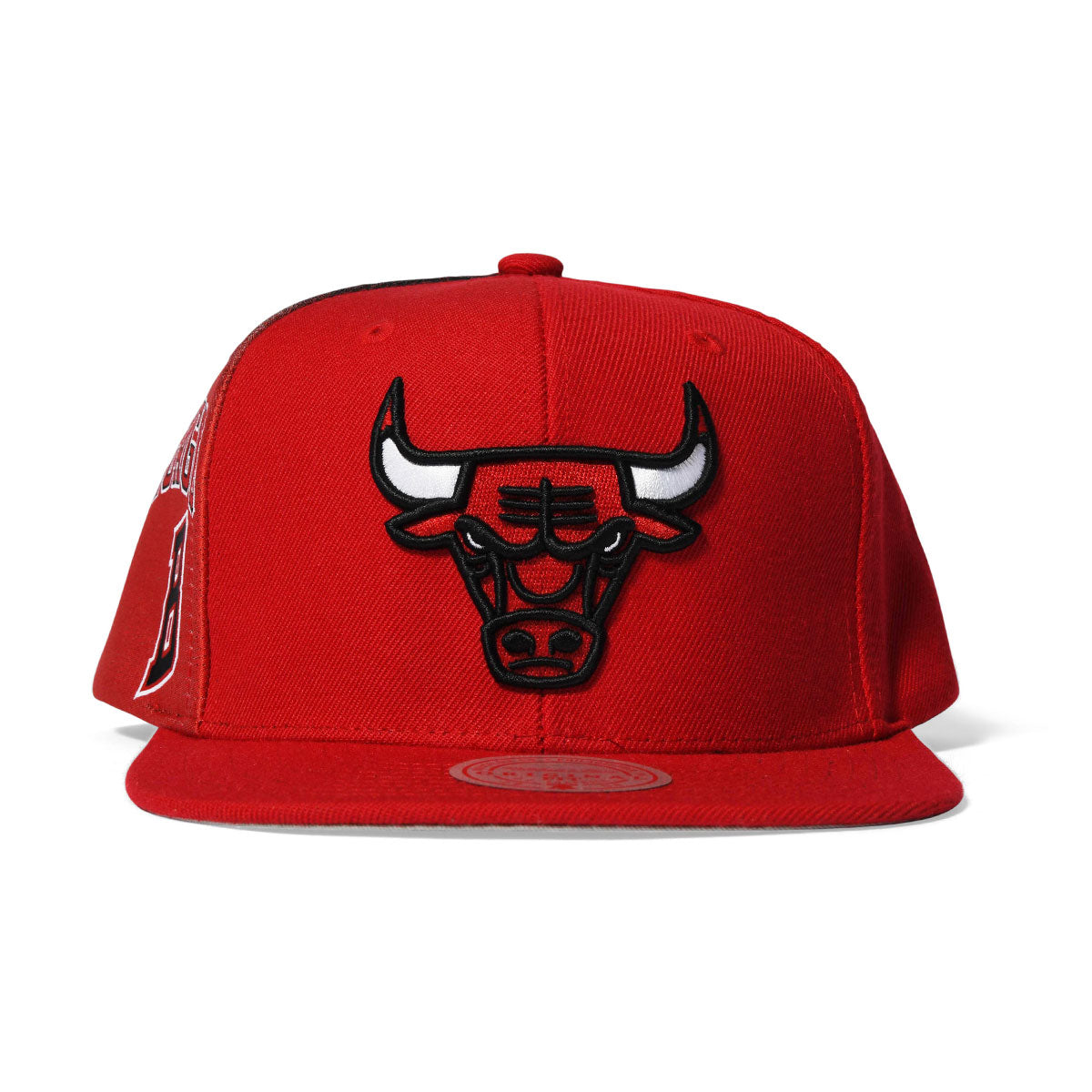 Mitchell &amp; Ness C 公牛隊 NBA HHSS2991-CBU 掛毯後扣紅色