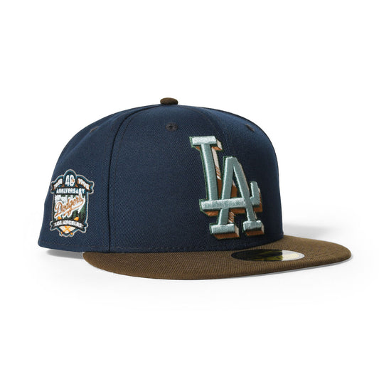 NEW ERA Los Angeles Dodgers - 40th ANV 59FIFTY OCEANSIDE【13748375】