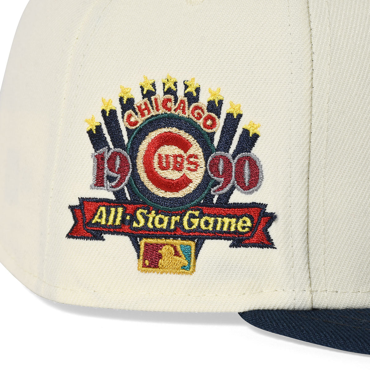 NEW ERA Chicago Cubs - ALL STAR GAME 1990 59FIFTY CHROME/OCEAN【13748379】
