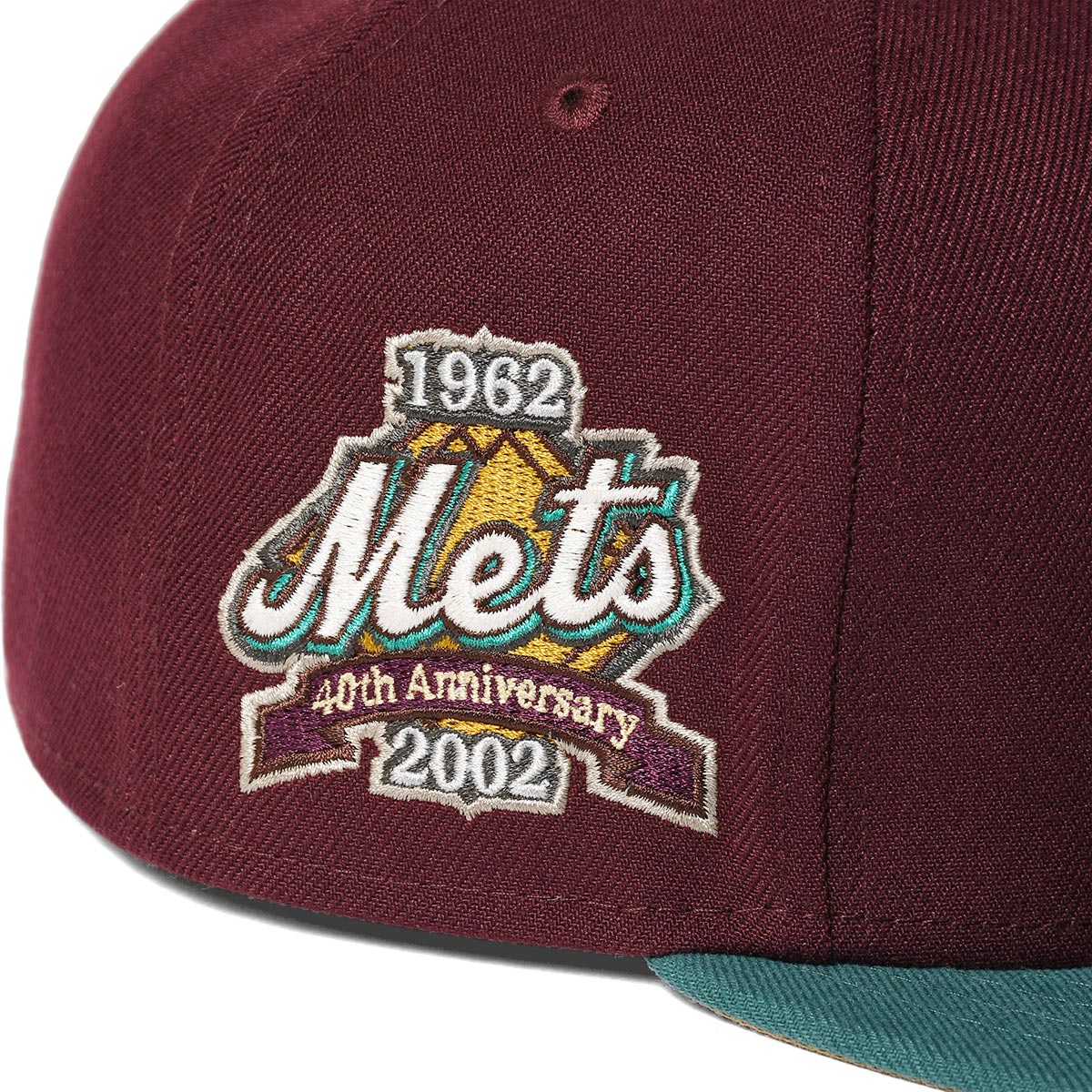 NEW ERA New York Mets - 40th ANV 59FIFTY MAROON PINE【13748373 