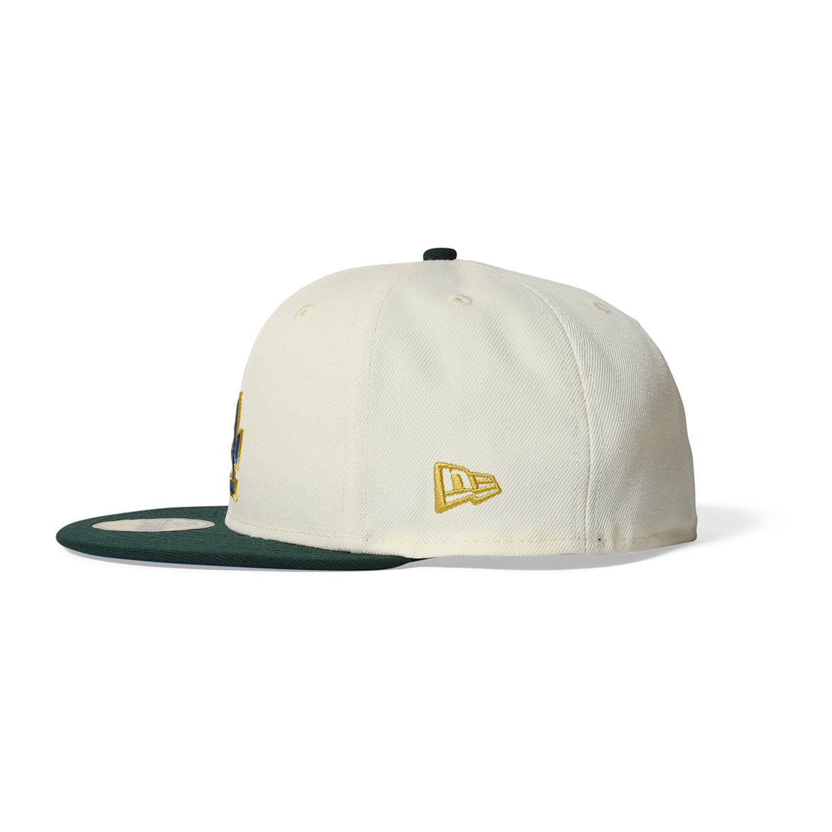 NEW ERA Los Angeles Dodgers - 60th ANV 59FIFTY CHROME/DK GREEN【13748376】