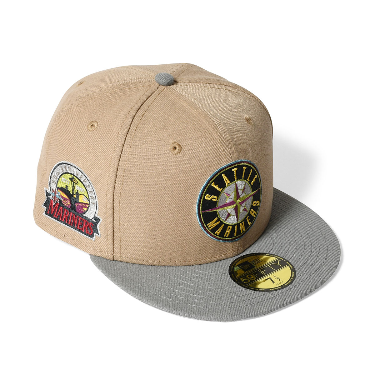 NEW ERA 西雅圖水手隊 - 第 30 屆 ANV 59FIFTY CAMEL/MISTY [13751116]