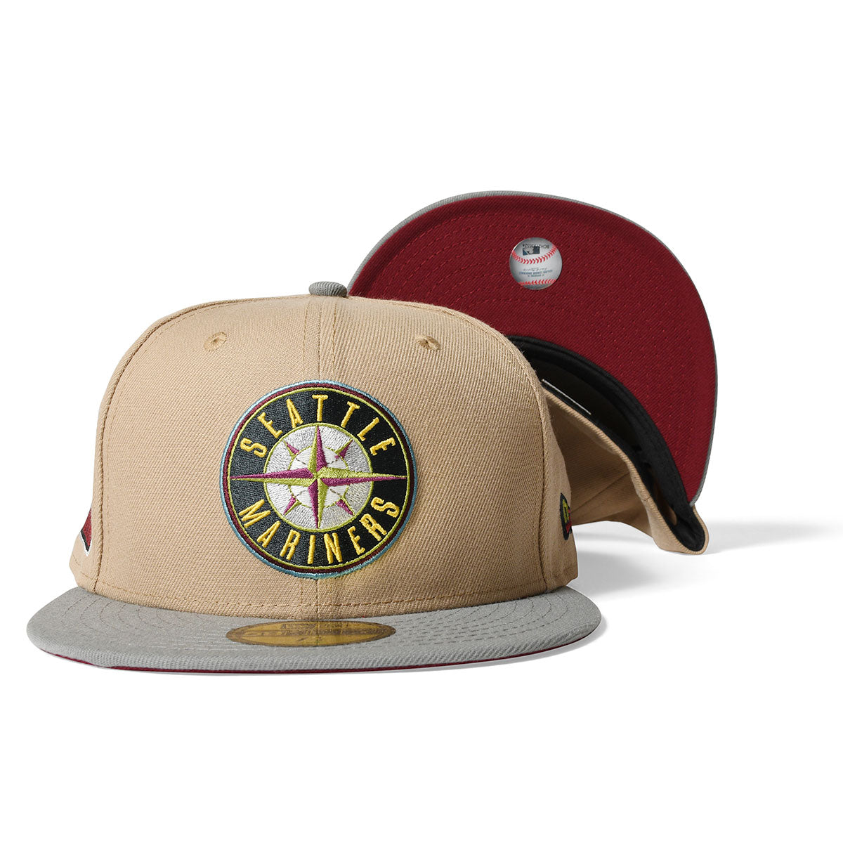 NEW ERA 西雅圖水手隊 - 第 30 屆 ANV 59FIFTY CAMEL/MISTY [13751116]