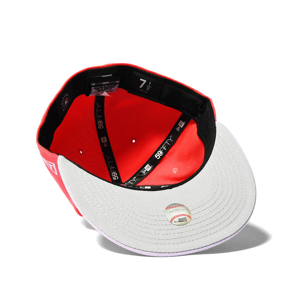 NEW ERA New York Yankees COLOR PACK NEON RED/LIGHT VIOLET 59FIFTY【NE005】