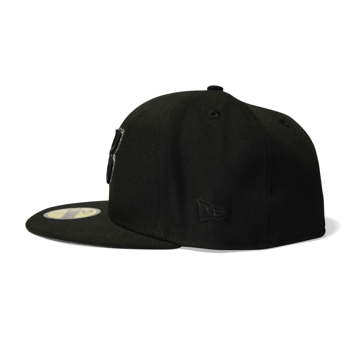 NEW ERA RUFF RYDERS - BLACK GRAY UNDER BRIM 59FIFTY【NE035】