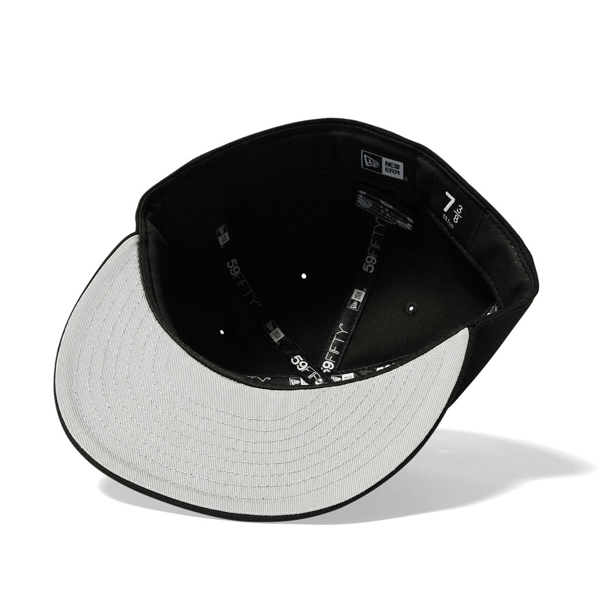 NEW ERA RUFF RYDERS - BLACK GRAY UNDER BRIM 59FIFTY【NE035】